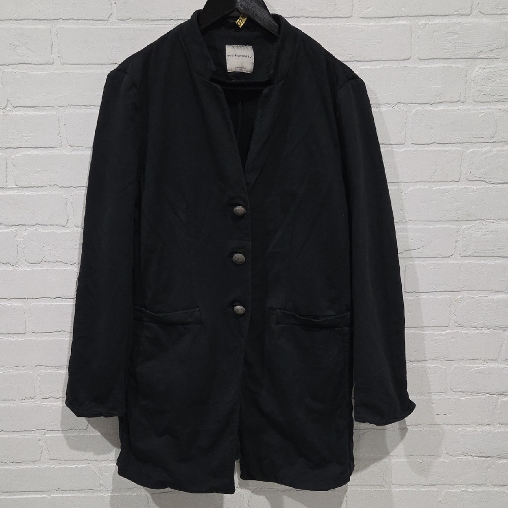 Nationaily Italian French Terry Blazer